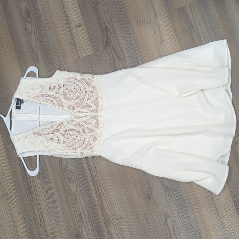 Lulus white dress